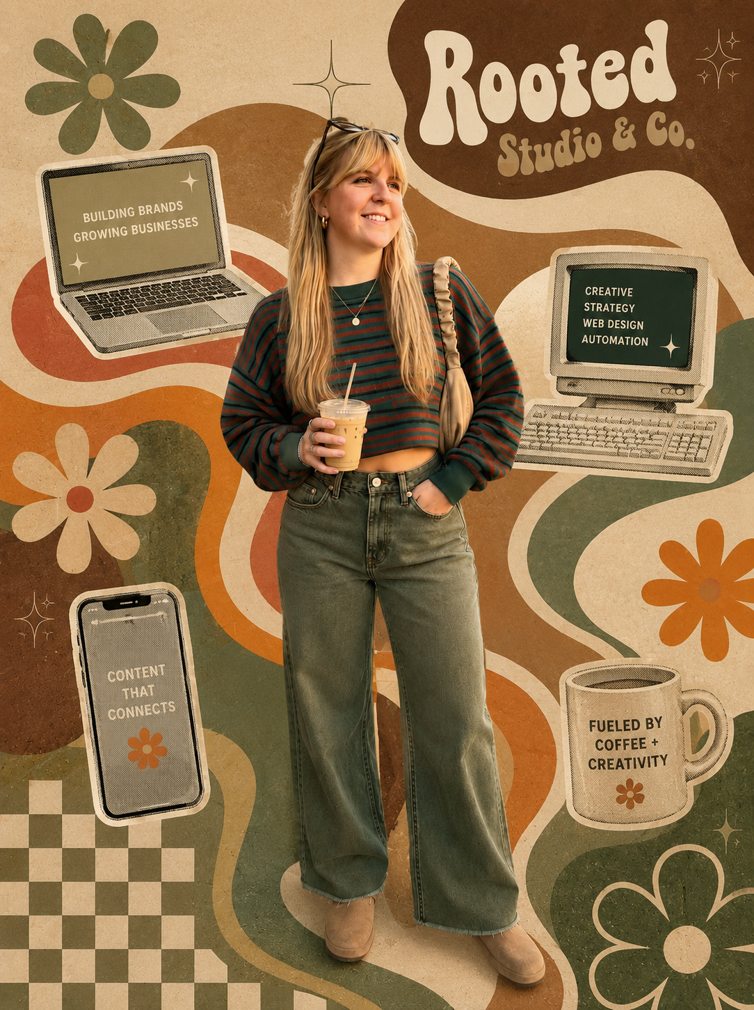 Hayley Hughes, founder of Rooted Studio & Co.